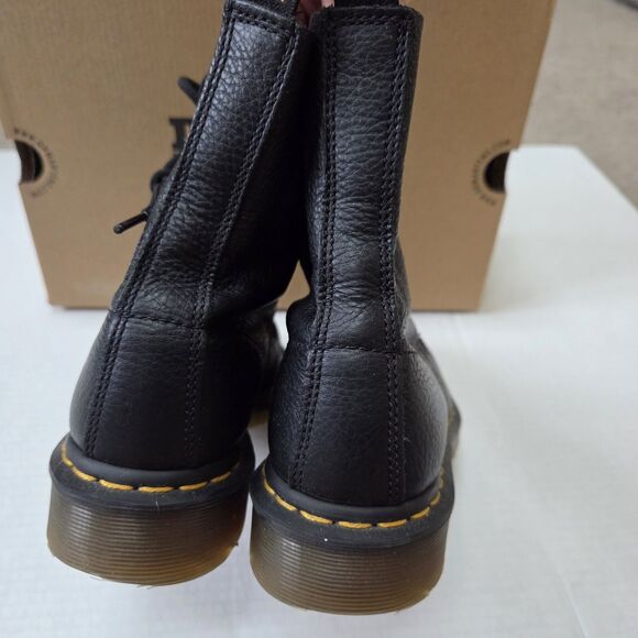 Dr. Martens Black Combat Boots - Picture 4 of 14